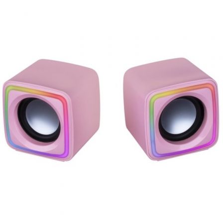 Mars Gaming MSCUBE Rosa RGB 8W